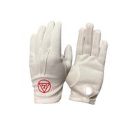 Regalia Store UK Masonic Royal Arch 100% Cotton Gloves Pair with Embroidered R.A Tau (7)