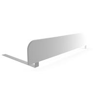 regalik Bed Rail Guard Children’s Bed 120x20 cm - White Stable Fall Protection Without Drilling - Safety Rail Made of Laminate - Easy Installation Under the Mattress