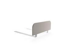 regalik Bed Rail Guard Children’s Bed 60x20 cm - Cashmere Stable Fall Protection Without Drilling - Safety Rail Made of Laminate - Easy Installation Under the Mattress