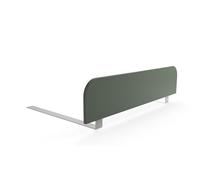 regalik Bed Rail Guard Children’s Bed 90x20 cm - Green Stable Fall Protection Without Drilling - Safety Rail Made of Laminate - Easy Installation Under the Mattress