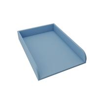 regalik Universal Changing Top, Changing Table Topper for Dressers of Any Width, Removable Changing Unit, Rounded Front Panels, Blue, 72cm x 54cm