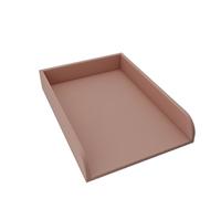 regalik Universal Changing Top, Changing Table Topper for Dressers of Any Width, Removable Changing Unit, Rounded Front Panels, Pink, 72cm x 54cm