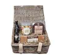Regalo Alcohol & Treats Gift Hamper | 2 x 5cl Spirit Miniatures & Sweet Selection | Wicker Hamper | Christmas & Birthday Gift | Choose Your Spirit | 40% ABV | 18+ (Baileys)