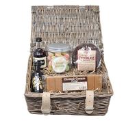 Regalo Alcohol & Treats Gift Hamper | 2 x 5cl Spirit Miniatures & Sweet Selection | Wicker Hamper | Christmas & Birthday Gift | Choose Your Spirit | 40% ABV | 18+ (Spiced Rum)