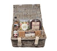 Regalo Alcohol & Treats Gift Hamper | 2 x 5cl Spirit Miniatures & Sweet Selection | Wicker Hamper | Christmas & Birthday Gift | Choose Your Spirit | 35% ABV | 18+ (SoCo)