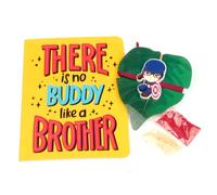 Regalo Casila Rakhi for Brother From Sister, Rakshabandhan Combo Set Special Greeting Card, Roli Chawal, and America Magnetic Magnetic Rakhi, One Size, Silicone