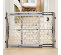 Regalo Easy Fit Plastic Adjustable Extra Wide Baby Gate, 1 Count (Pack of 1)