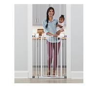 Regalo Easy Step Walk Thru Baby Safety Gate Pressure Mount with Included Extension Kit (104 cm)