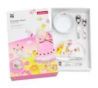 Regalo Grabado - Personalised Children's Cutlery with Dinnerware | 18/10 Stainless Steel | Engraved Name and Date | Dishwasher Safe | (Princess Anneli)