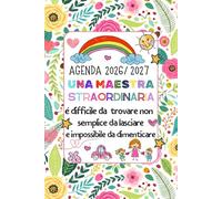 Regalo Maestra Fine Anno: Diario Settimanale Una Settimana Su 2 Pagine - Idea regalo perfetta per insegnanti a fine anno