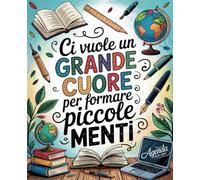 Regalo maestre: Pianificatore settimanale XXL : 2 pagine = 1 settimana | insegnante elementari nido asilo.