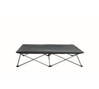 Regalo My Cot Extra Long Portable Bed, Includes Fitted Sheet, Gray 54x28x12 Inch (Pack of 1),5008 DS
