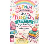 Regalo para Maestra Infantil: Agenda 2026 2027 Semana Vista