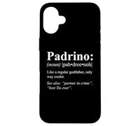 Regalo para Padrino de Bautismo Spanish - Padrino Definition Case for iPhone 16 Plus