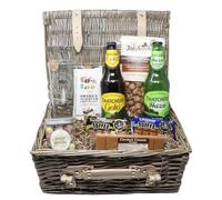 Regalo Personalised Cider Gift Hamper | Engraved Pint Glass, 2 x Thatchers Cider & Snack Selection | Laser Engraved | Birthday, Father's Day & Christmas Gift | 4.8% ABV | 18+