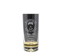 Regalo Personalised Dimple Highball Glass - Peaky Blinders Design (No Gift Box)