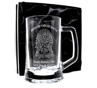 Regalo Personalised Pint Glass Tankard - Games of Thrones House Design (Silk Lined Gift Box)