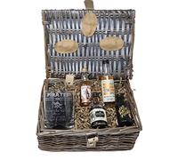 Regalo Personalised Pirates Spiced Rum Alcohol Gift Hamper with Engraved Rum Glass Gift Set For Dad Grandad Birthday & Christmas | 40% vol