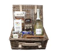 Regalo Personalised Prosecco Gift Hamper | Engraved Flute Glass, 75cl Prosecco Bottle & Snack Selection | Custom Laser Engraved | Birthday, Christmas & Mother's Day | 11% ABV | 18+