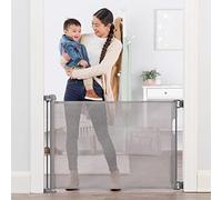 Regalo Retractable Baby Gate, Expands up to 50" Wide, Includes Wall Mounts