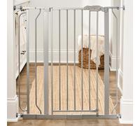 Regalo Safety 91.4cm Extra Tall Baby Gate for Doorways & Bottom of Stairs, Fits Openings 73.6-90cm (Extension Included), Pressure Mounted for Babies, Toddlers & Pets