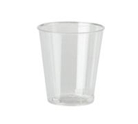 Regalzone Disposable Shot Glasses 1.8oz / 50ml - Case of 1000 - Crystal Polystyrene Plastic Shots Glasses