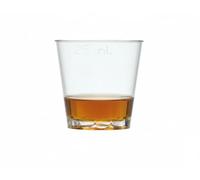 Regalzone Pack x 50 Stacking Plastic Shot Glass 25ml
