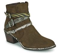 Regard Low Ankle Boots NAPOLI V3 VELOURS MILITARE in Kaki 5.5