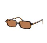 Miu Miu MU 11ZS VAU2Z1 Woman Sunglasses Acetate Turtle Brown Squared Normal