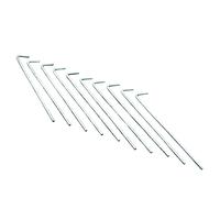 Regatta 10 Pack 8 Inch Roundwire Steel Pegs