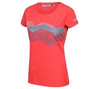 Regatta 100% Cotton Breezed Breathable Short Sleeve Technical T-Shirt with Printed T-Shirts/Polos/Jackets Woman
