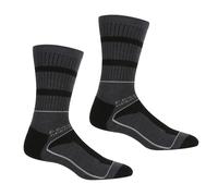 Regatta Men's Socks Samaris 3 Season – 2-Pack, Black, Size 39/42
