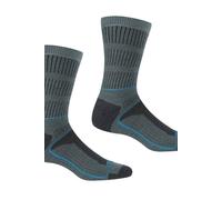 Regatta 2 Pack Samaris 3 Season Walking Sock In Mid Grey Mid Grey 6-8