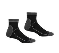 Regatta 2 Pack Samaris Trail Sock Black