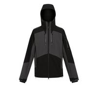 Regatta 4TEX slate grey/black waterproof 3 layer stretch softshell jacket TRA745