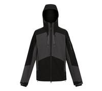 Regatta 4tex Slate Grey/black Waterproof 3 Layer Stretch Softshell Jacket Tra745