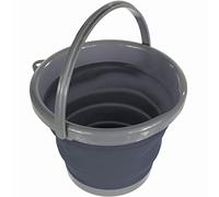 Regatta 5L Lightweight Packable Folding Bucket - Ebony Grey