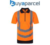 Regatta 5LV 60 Wicking Polo Shirt High Viz Hi Vis Orange Medium TRS189 5LV 60