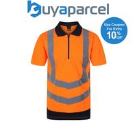 Regatta 5LV 80 Wicking Polo Shirt High Viz Hi Vis Orange XL TRS189 5LV 80