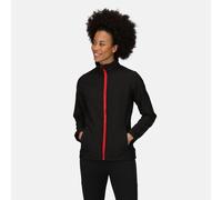 Regatta Ablaze Black/red Women's Waterproof Breathable Warm Stretch Softshell
