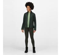 Regatta Ablaze green women's waterproof breathable warm stretch softshell jacket