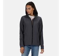 Regatta Professional Womens Ablaze Printable Softshell Jacket, Seal Grey(black), 16 EU