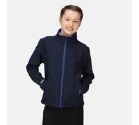 Regatta Professional Boys Kids' Ablaze 2-layer Softshell Jacket, Navy New Royal, 34 EU