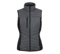 Regatta Ada Hybrid womens seal grey/black work bodywarmer gilet #TRA924