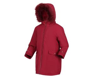Regatta Adelyn Kids Girls Insulated Waterproof Parka Jacket School Coat RRP 75