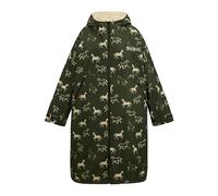 Regatta Adult Waterproof Changing Robe Dark Khaki Horses