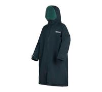 Regatta Adults Unisex Waterproof Changing Robe - Navy/Ivy Moss