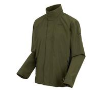 Regatta Adults Waterproof Jacket Matt ii Zip green UK Size