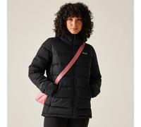 Regatta Women's Aldthorn Hooded Water-Repellent Insulating Baffled Jacket in Jet Black | Size: 18 Regatta Jet Black 18