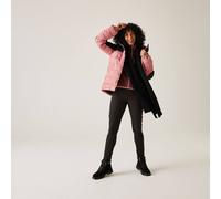 Regatta Aldthorn Hooded Water-Repellent Insulating Baffled Jacket In Pink Pink 8